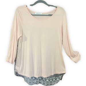 Rose & Olive dress shirt, pink, size large (L)